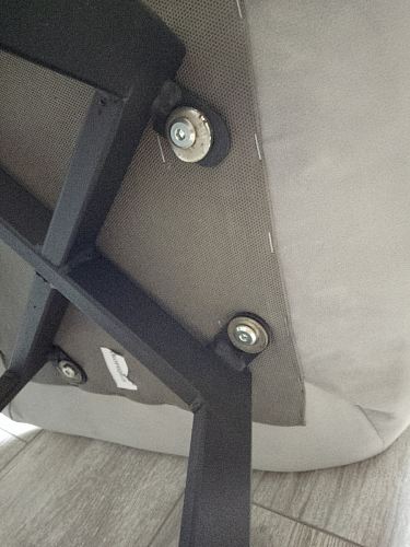 Стул на металлокаркасе Чилли зеленый / черный фото покупателя 714