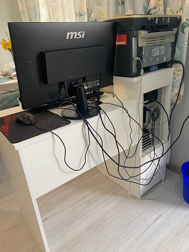 Стол компьютерный Джаз-24 правый венге фото покупателя 101