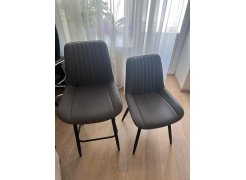 Стул на металлокаркасе Вейв темно-серый / черный фото покупателя 70