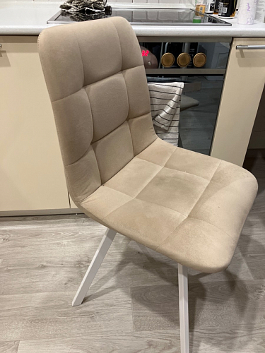 Стул на металлокаркасе Чилли горчичный / черный фото покупателя 980