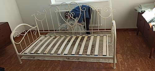 Кровать Dalia 90 см х 200 см ivory фото покупателя 2