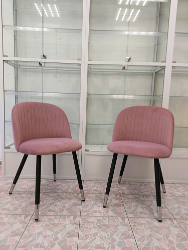 Стул на металлокаркасе Gabi gray / black фото покупателя 93