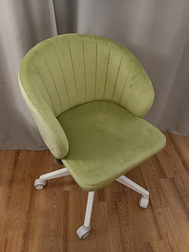 Компьютерное кресло Пард confetti silver серый / черный фото покупателя 255