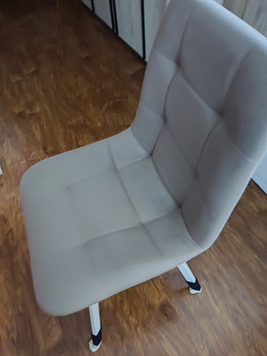 Стул на металлокаркасе Чилли зеленый / белый каркас фото покупателя 652