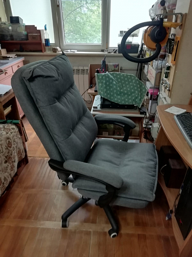 Компьютерное кресло Rapid серое фото покупателя 64