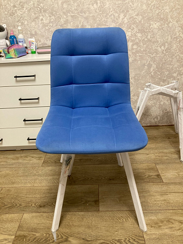 Комплект стульев Чилли 4 шт темно-серый / черный фото покупателя 578