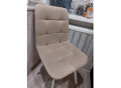 Стул на металлокаркасе Чилли светло-серый / черный фото покупателя 66