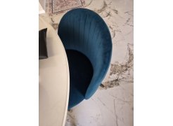 Стул на металлокаркасе Gabi 1 бежевый / черный с серебряными наконечниками фото покупателя 615