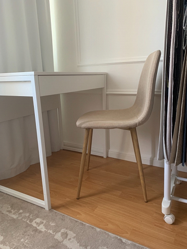 Стул на металлокаркасе Lilu 05 gray / white фото покупателя 73