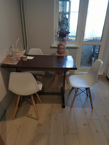 Пластиковый стул Eames PC-015 серый фото покупателя 424