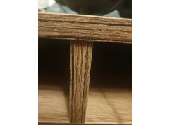 Письменный стол Леон Лофт дуб делано темный / черный матовый фото покупателя 8