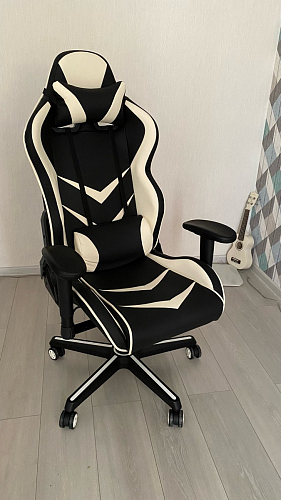 Компьютерное кресло Racer черное / оранжевое фото покупателя 27