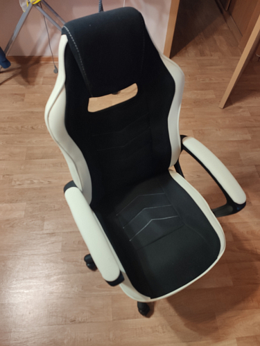 Компьютерное кресло Gamer черное / бежевое фото покупателя 36