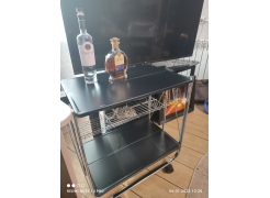 Столик сервировочный SC-5119 складной черный фото покупателя 52