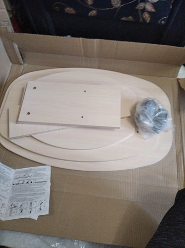 Журнальный стол Лидер ясень шимо темный фото покупателя 26