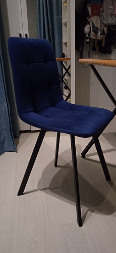 Комплект стульев Чилли 2 шт бежевый / черный фото покупателя 1455