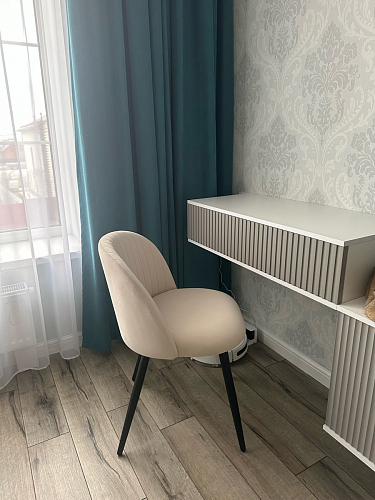 Стул на металлокаркасе Gabi gray / black фото покупателя 210