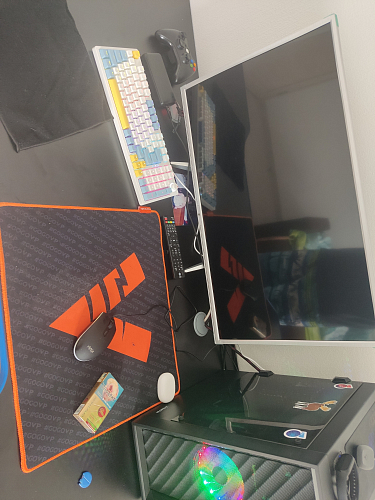 Компьютерный стол СКП-2 GL-2 белый фото покупателя 3