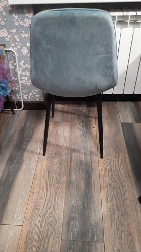 Стул на металлокаркасе Capri dark beige / white фото покупателя 77