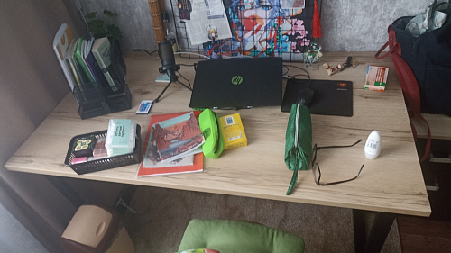 Стол раскладной Лота Лофт 120 25 мм юта / черный матовый фото покупателя 624