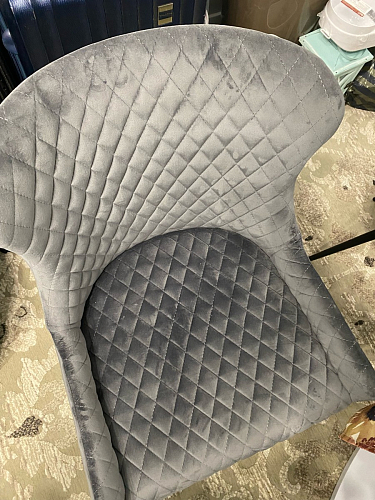 Стул на металлокаркасе Чилли бирюзовый / черный фото покупателя 965