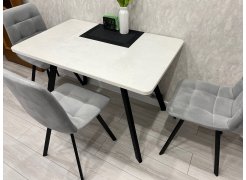 Стул на металлокаркасе Чилли розовый / черный каркас фото покупателя 144