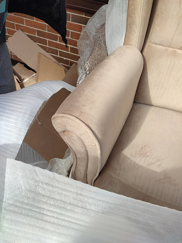 Компьютерное кресло Benefit/Бенефит флок серый 29 фото покупателя 24