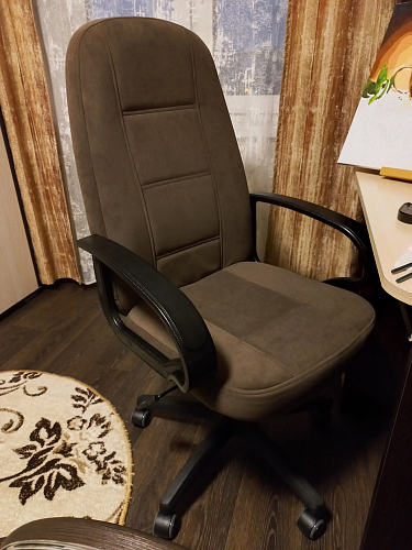 Компьютерное кресло СН747 бежевое фото покупателя 6