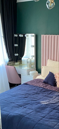 Стул на металлокаркасе Kora light blue / white фото покупателя 271