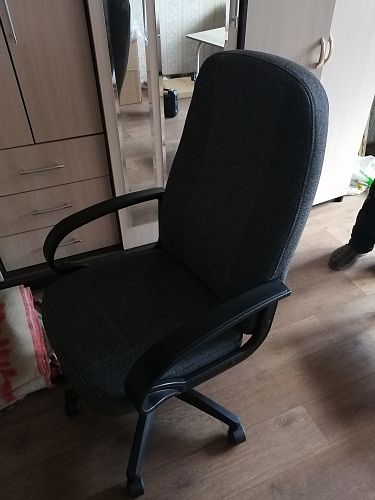 Компьютерное кресло CH747 красный, экокожа фото покупателя 8