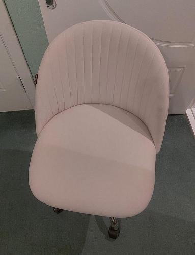 Компьютерное кресло Melody/Мелоди молочное фото покупателя 87