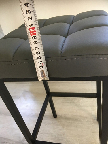 Барный стул Лофт линкольн белый / белый матовый фото покупателя 303