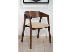 Деревянный стул Dalia noce беж из шоурума 1