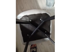 Стул на металлокаркасе Чилли светло-серый / черный фото покупателя 435