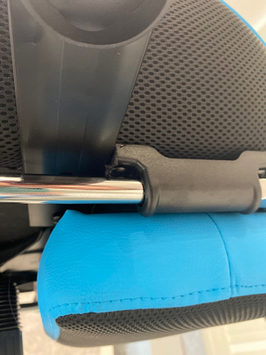 Компьютерное кресло Kano 1 light blue / black фото покупателя 225