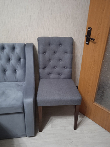 Стул Amelia white / fabric cream фото покупателя 14