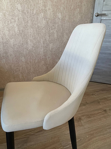 Стул на металлокаркасе Kora white / gray фото покупателя 297