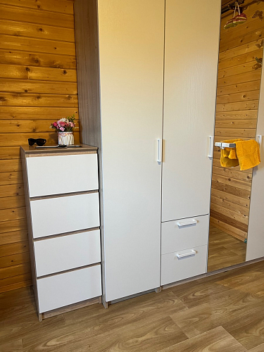 Комод Т-4р дуб сонома / белый фото покупателя 12