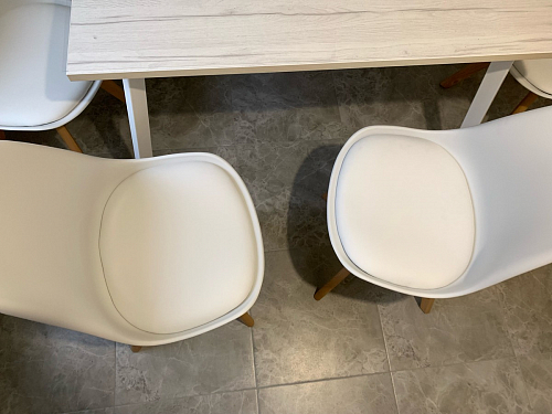 Стул Bonuss blue / wooden legs фото покупателя 18