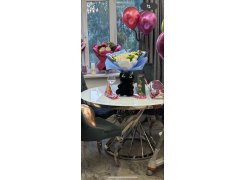 Стол Twist steel / white фото покупателя 4