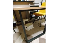 Стол Лота Лофт 120 25 мм сабия / черный матовый фото покупателя 496