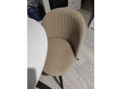 Стул на металлокаркасе Gabi blue / black фото покупателя 428