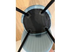 Стул на металлокаркасе Gabi 1 gray / black фото покупателя 375