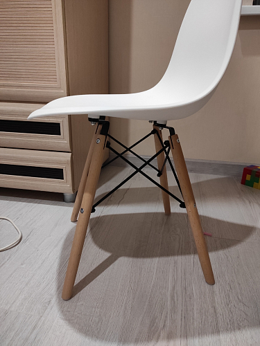 Пластиковый стул Eames PC-015 желтый фото покупателя 253