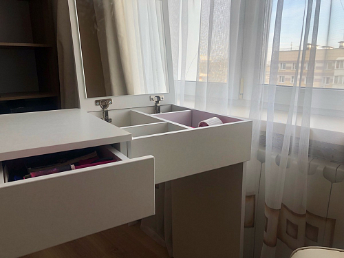 Туалетный столик Астерий белый фото покупателя 2