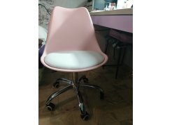 Компьютерное кресло Kolin с подушкой clear / white фото покупателя 5