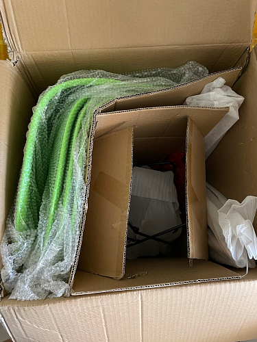 Стул Cindy Eames mod. 001 khaki / natural фото покупателя 449