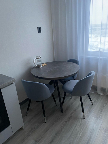 Стул на металлокаркасе Gabi 1 light purple / black фото покупателя 744