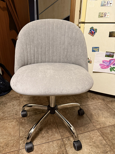 Компьютерное кресло Melody/Мелоди молочное фото покупателя 177