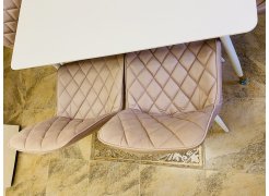 Стул на металлокаркасе Баодин velutto 05 / черный фото покупателя 2